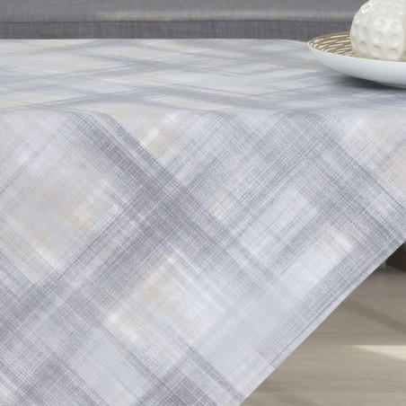 Τραπεζομάντηλο Dimeco 140x220 Check Grey