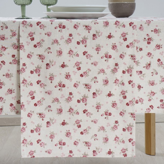 Τραπεζομάντηλο Dimeco 135x135 5218 Red