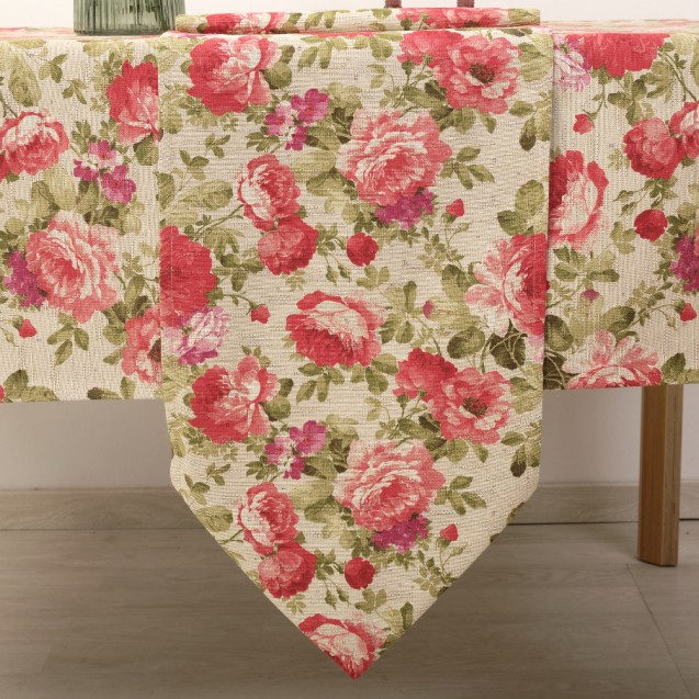 Τραπεζομάντηλο Dimeco 140x220 8160 Red