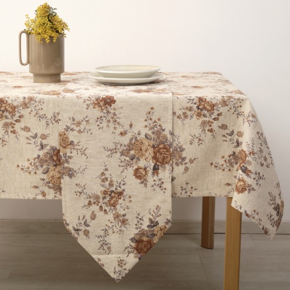 Τραπεζομάντηλο Dimeco 135x135 8150 Brown