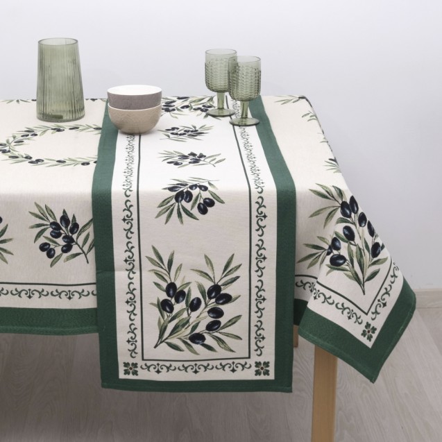 Τραπεζομάντηλο Dimeco 140x140 Olivia
