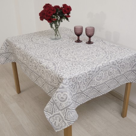 Τραπεζομάντηλο Dimeco 140x140 Capri Grey