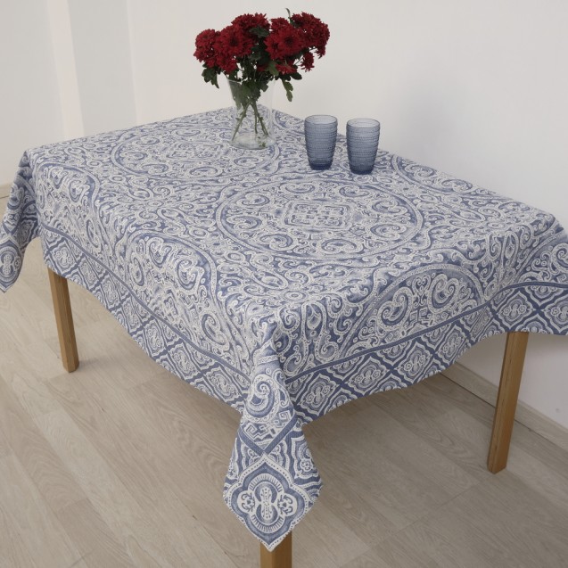 Τραπεζομάντηλο Dimeco 140x220 Capri Blue