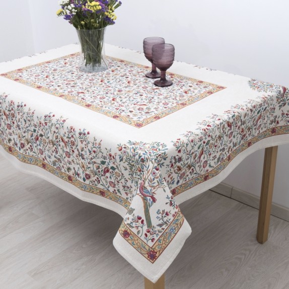 Τραπεζομάντηλο Dimeco 140x140 Alina Beige