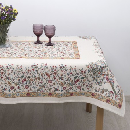 Τραπεζομάντηλο Dimeco 140x140 Alina Beige