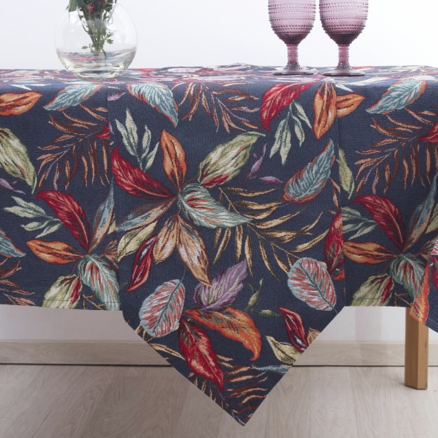 Τραπεζομάντηλο Dimeco 135x135 Verona Blue