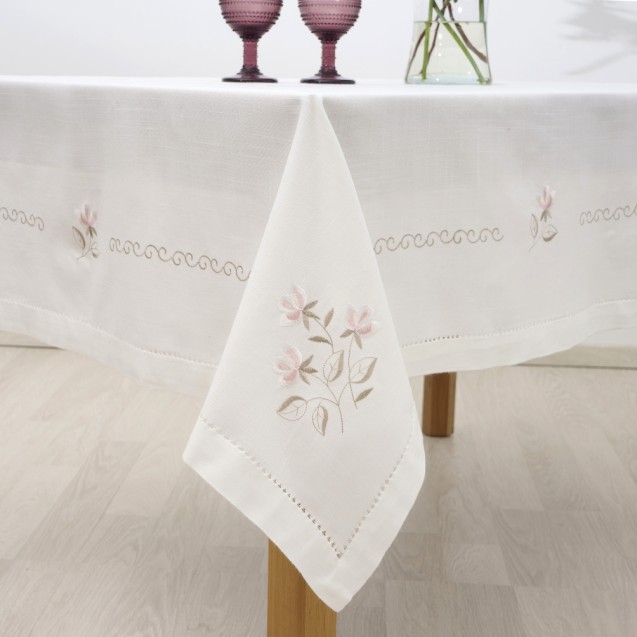 Τραπεζομάντηλο Dimeco 140x180 Yg-xj Ecru