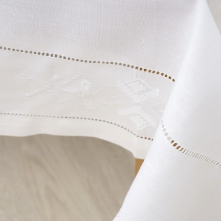 Τραπεζομάντηλο Dimeco 140x180 32960 White