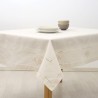 Σετ Τραπεζομάντηλο Με 8 Πετσέτες Dimeco 165x220 32960 Ecru