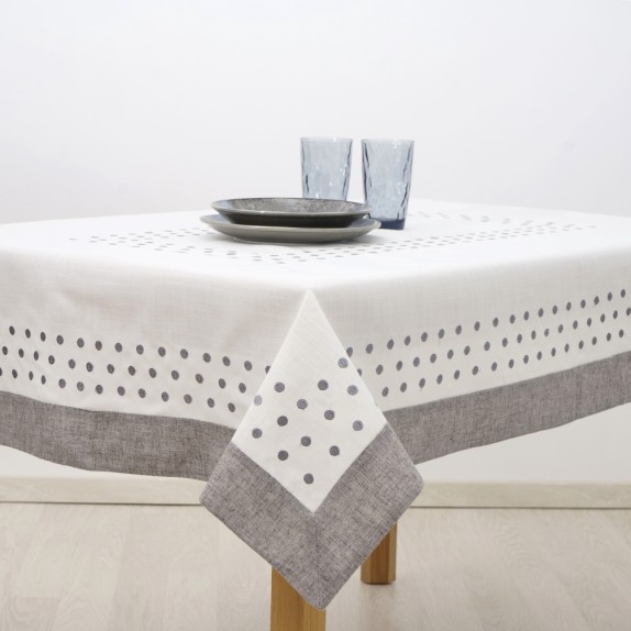 Τραπεζομάντηλο Dimeco 140x180 15230 Grey