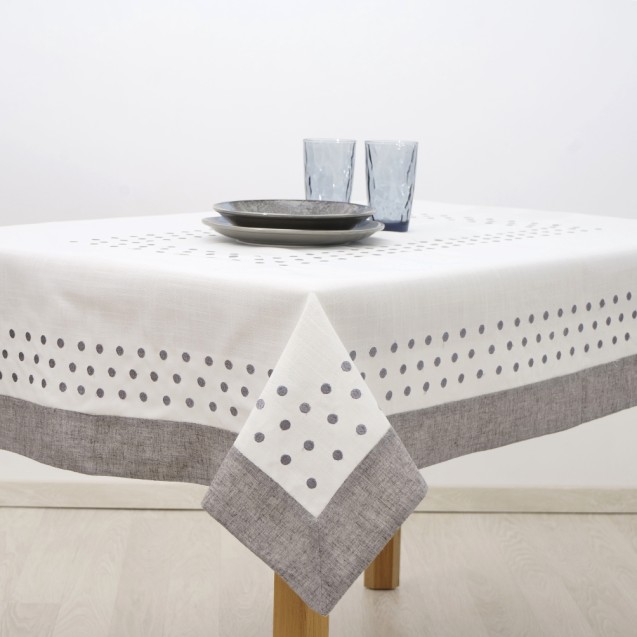 Τραπεζομάντηλο Dimeco 140x180 15230 Grey