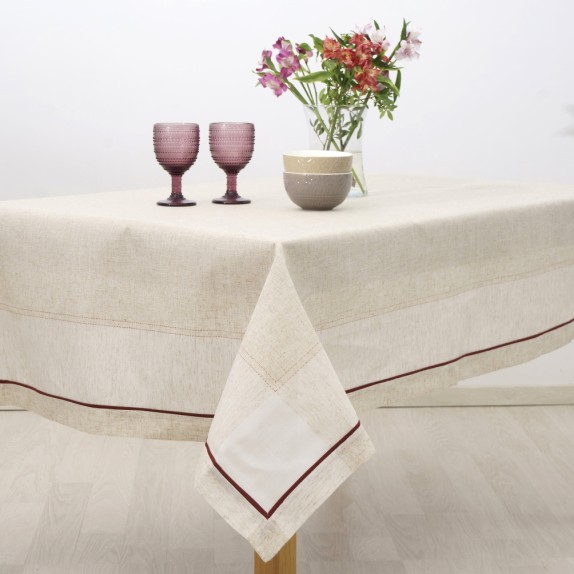 Τραπεζομάντηλο Dimeco 165x220 4015 Brown