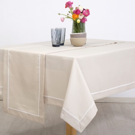 Τραπεζομάντηλο Dimeco 165x260 3917 Beige
