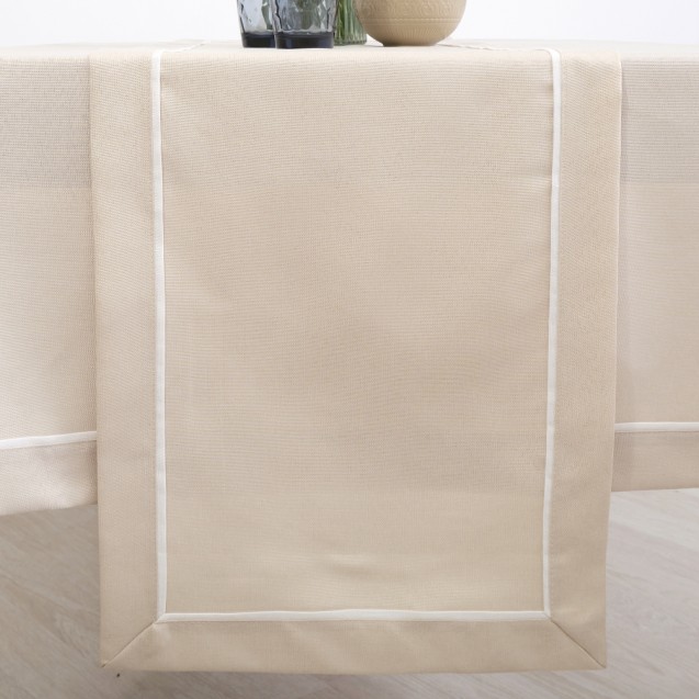 Τραπεζομάντηλο Dimeco 165x220 3917 Beige