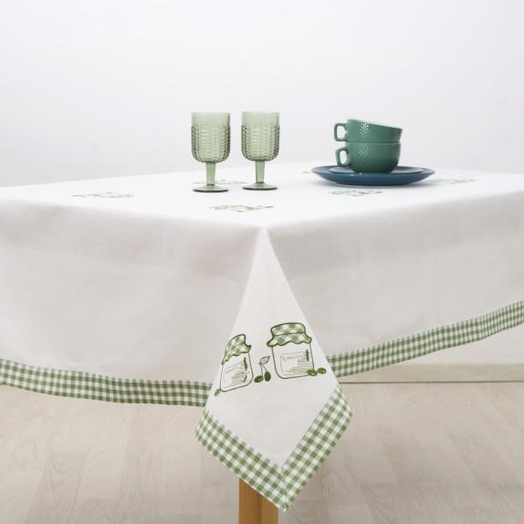Τραπεζομάντηλο Dimeco 140x140 2219 Green
