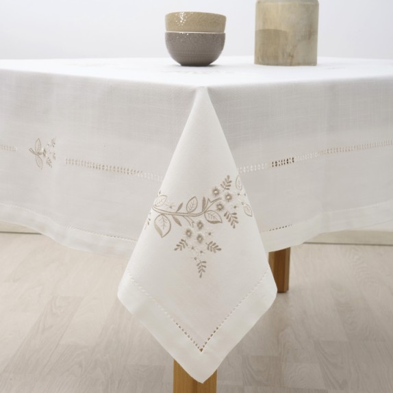 Τραπεζομάντηλο Dimeco 140x180 1535 Ecru