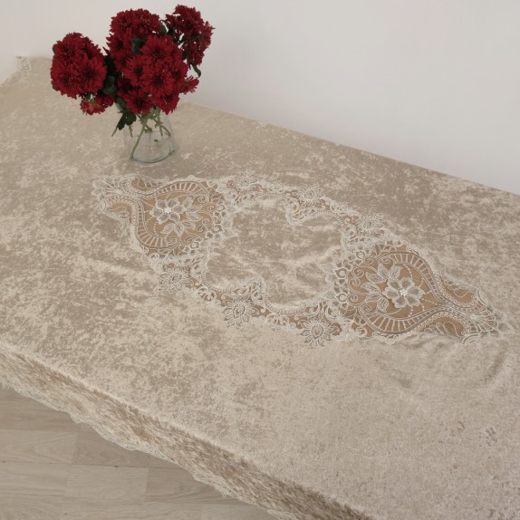 Τραπεζομάντηλο Dimeco 140x140 2130 Beige