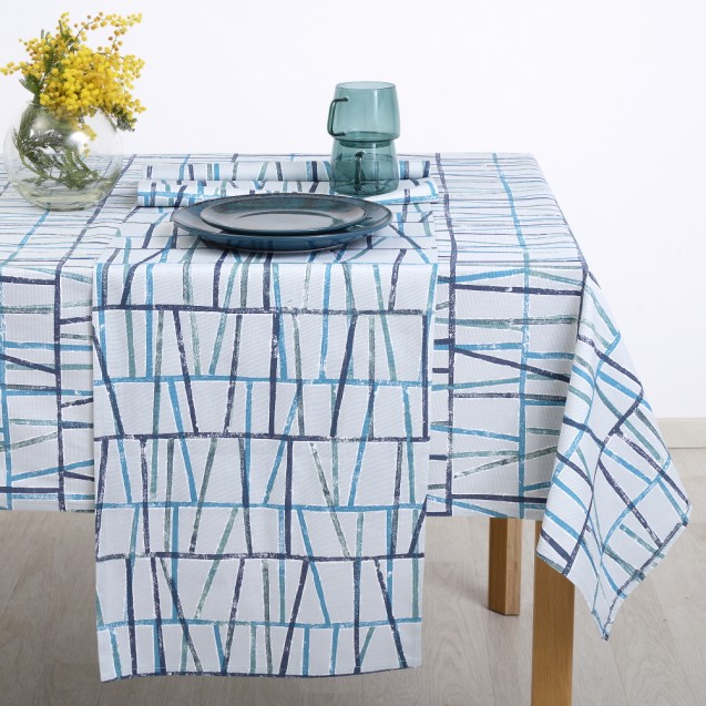 Τραπεζομάντηλο Dimeco 140x260 Indy Petrol