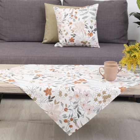 Τραπεζομάντηλο Dimeco 135x135 Eden Ecru