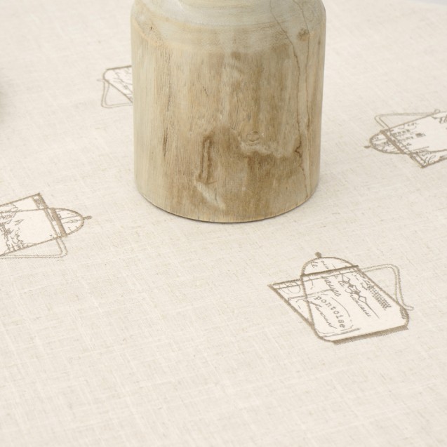 Τραπεζομάντηλο Dimeco 140x140 1925 Ecru