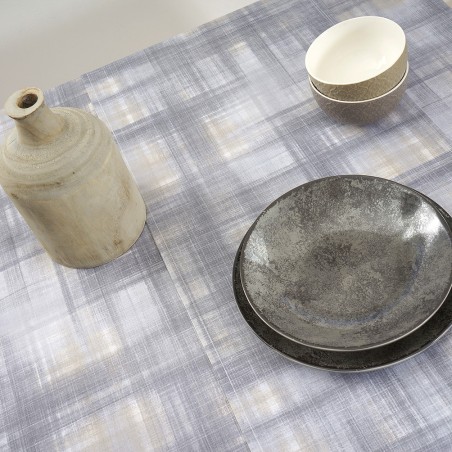 Runner Dimeco 40x160 Check Grey