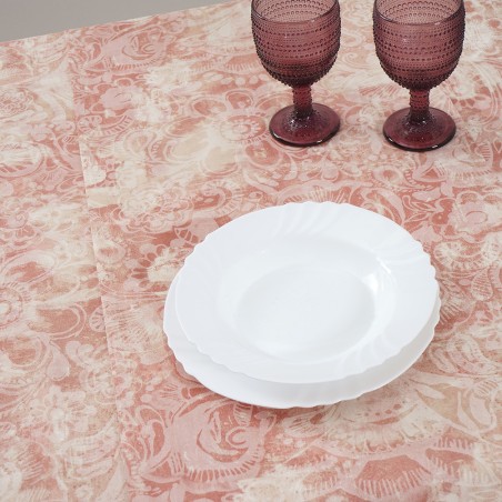 Runner Dimeco 40x160 Amber Salmon