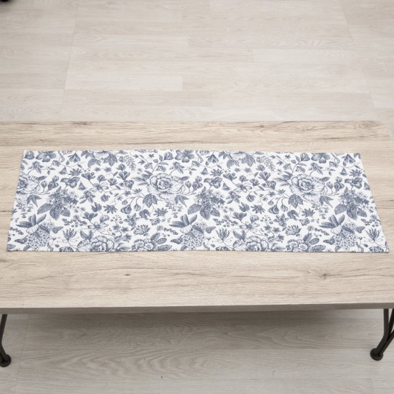 Runner Dimeco 40x180 Sicily Blue