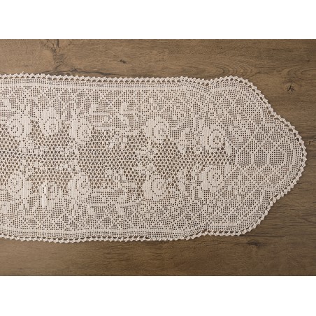 Runner Dimeco xειροποίητο 24x50 1178 Ecru