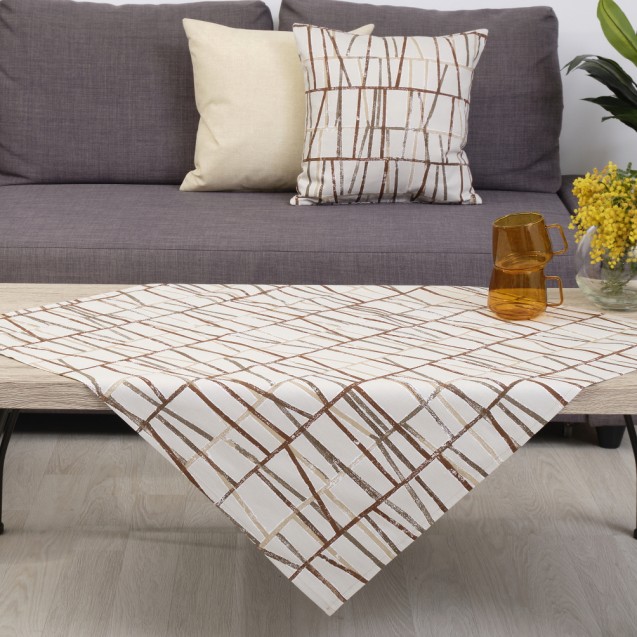 Καρέ Dimeco 85x85 Indy Brown