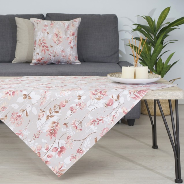 Καρέ Dimeco 85x85 Botanic Salmon