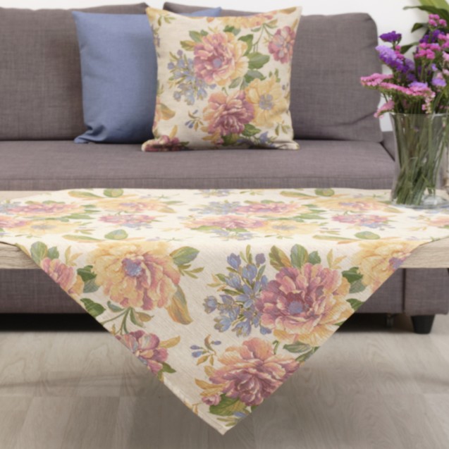 Καρέ Dimeco 90x90 8170 Beige