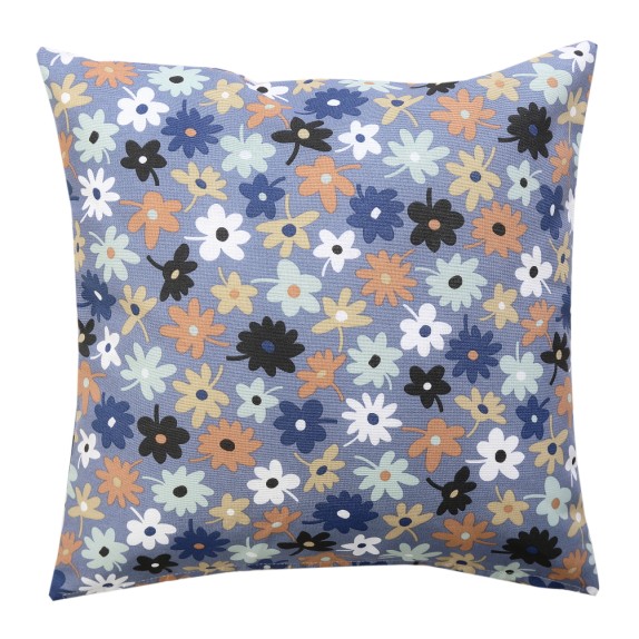 Μαξιλαροθήκη Διακόσμησης Dimeco Διπλής Όψης 45x45 Maya Blue