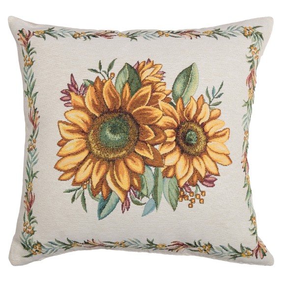 Μαξιλαροθήκη Διακόσμησης Dimeco Μονής Όψης 45x45 Sun