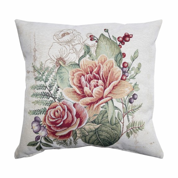 Μαξιλαροθήκη Διακόσμησης Dimeco Μονής Όψης 45x45 Adelina