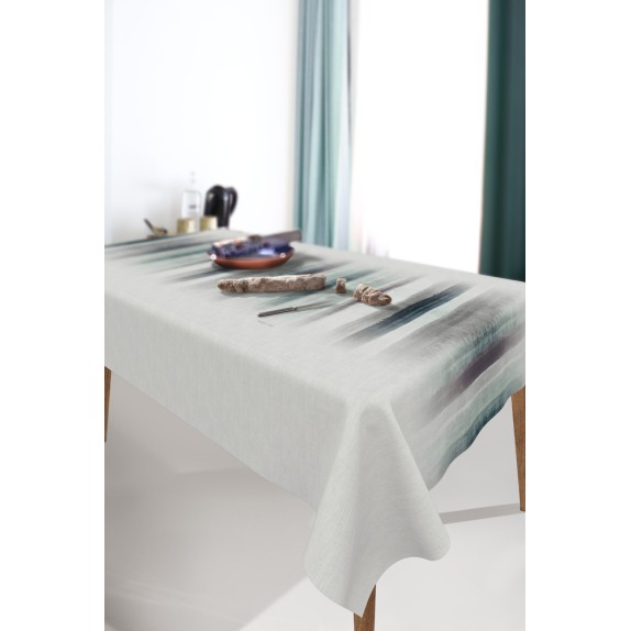 Τραπεζομάντηλο Saint Clair 1048 Petrol 145x180