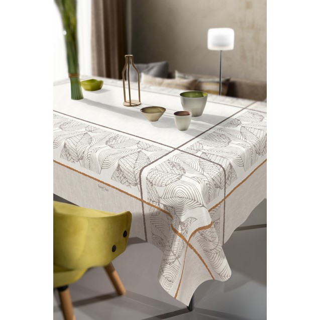 Τραπεζομάντηλο Saint Clair 1046 Natural 145x180