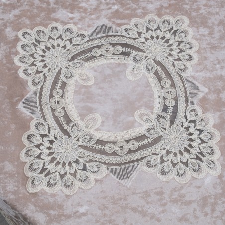 Σετ Σεμέν/Πετσετάκια 3Τμχ Dimeco 9131 Beige