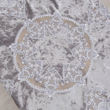 Σετ Σεμέν/Πετσετάκια 3Τμχ Dimeco 9113 Grey