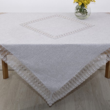 Σετ Σεμέν/Πετσετάκια 3Τμχ Dimeco 3439 Grey