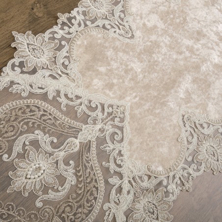 Σετ Σεμέν/Πετσετάκια 3Τμχ Dimeco 2130 Beige