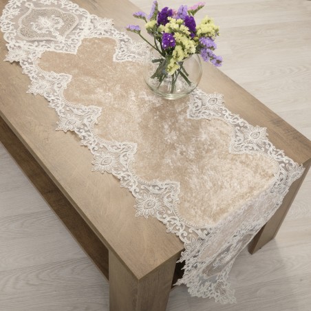 Σετ Σεμέν/Πετσετάκια 3Τμχ Dimeco 2130 Beige