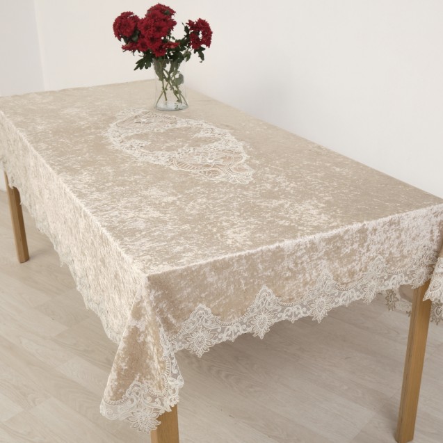 Σετ Σεμέν/Πετσετάκια 3Τμχ Dimeco 2130 Beige