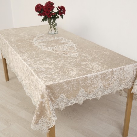 Σετ Σεμέν/Πετσετάκια 3Τμχ Dimeco 2130 Beige