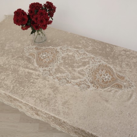 Σετ Σεμέν/Πετσετάκια 3Τμχ Dimeco 2130 Beige