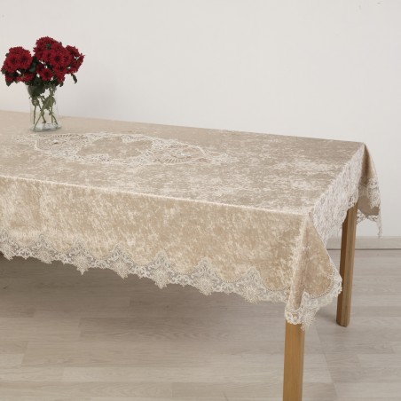 Σετ Σεμέν/Πετσετάκια 3Τμχ Dimeco 2130 Beige