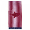Πετσέτα Θαλάσσης Greenwich Polo Club 70x140 3901 Κόκκινο- Λευκό- Μπλε