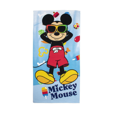 Πετσέτα Θαλάσσης Quick Dry Disney Home Mickey 01 70x140 Sky Blue