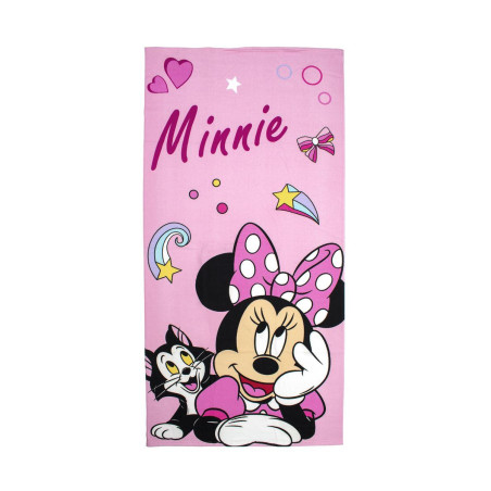 Πετσέτα Θαλάσσης Quick Dry Disney Home Minnie 98 70x140 Pink