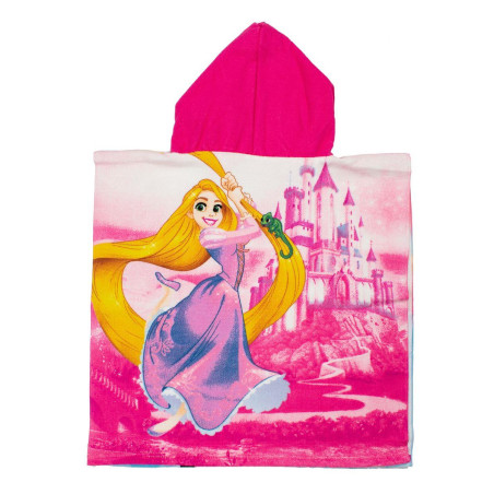 Πόντσο Θαλάσσης Quick Dry Disney Home Princess 24 50x100 Pink