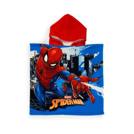 Πόντσο Θαλάσσης Quick Dry Marvel Spider-Man 17 50x100 Sky Blue
